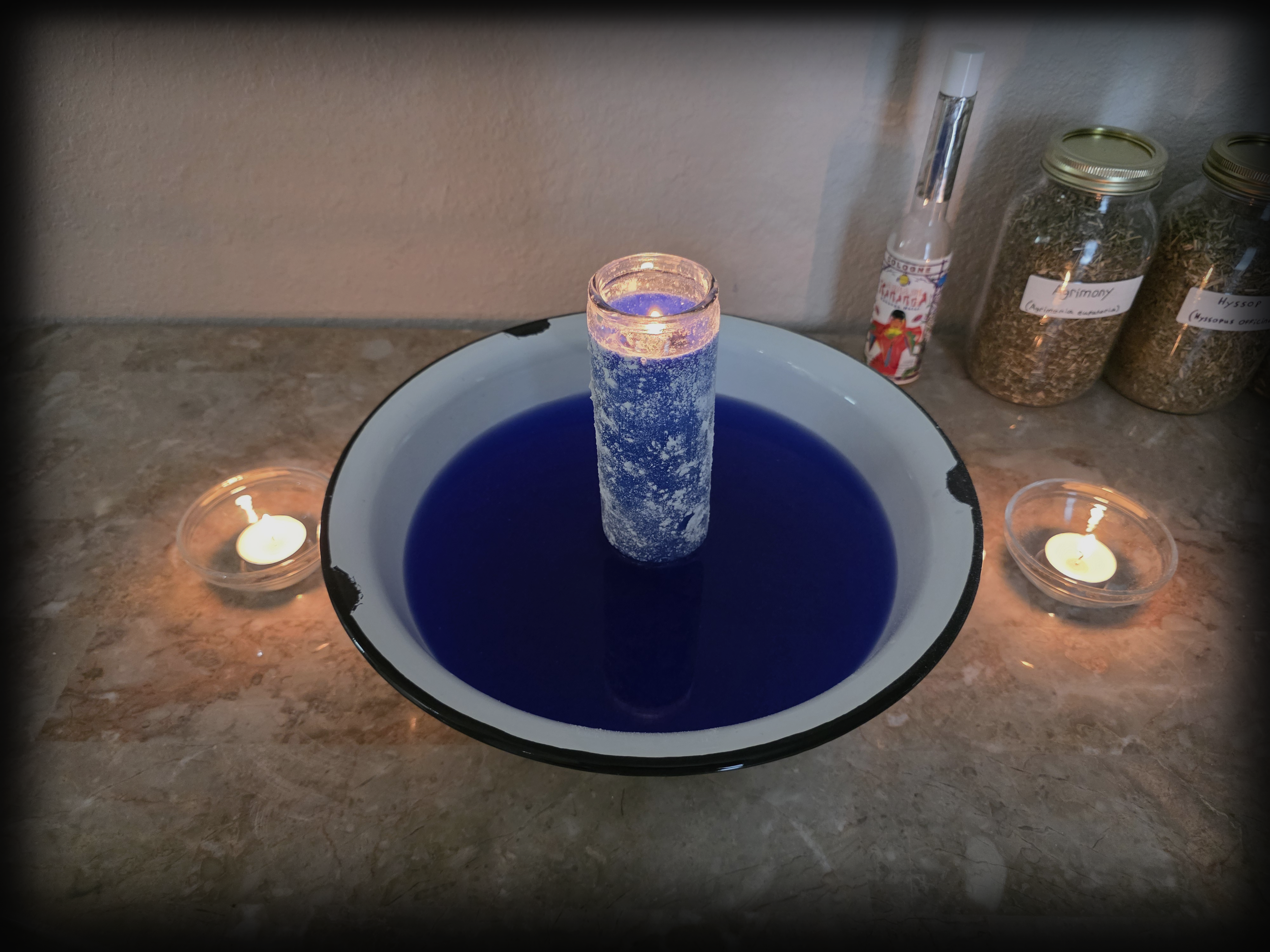 How to Make a Blue Bath for Spiritual Cleansing - Video