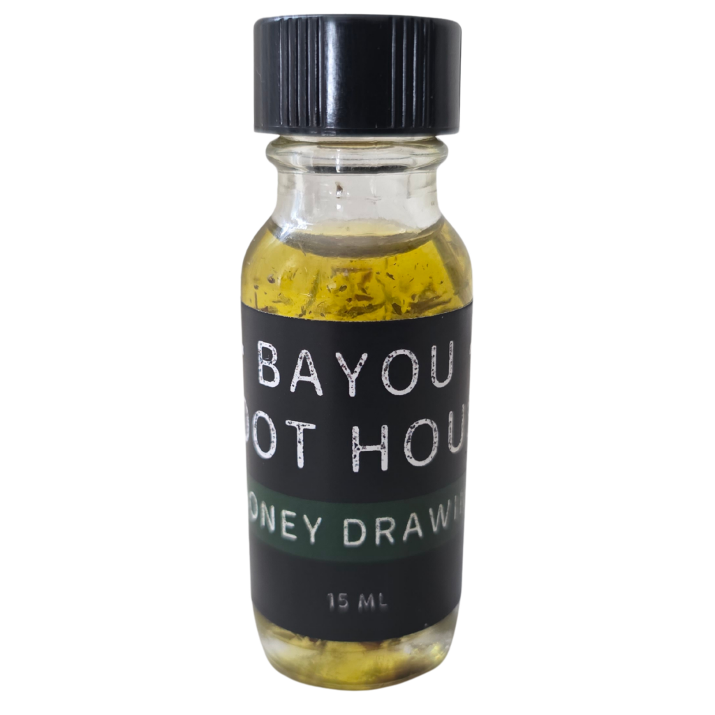 Bayou Root House - Money Drawing Oil - Front