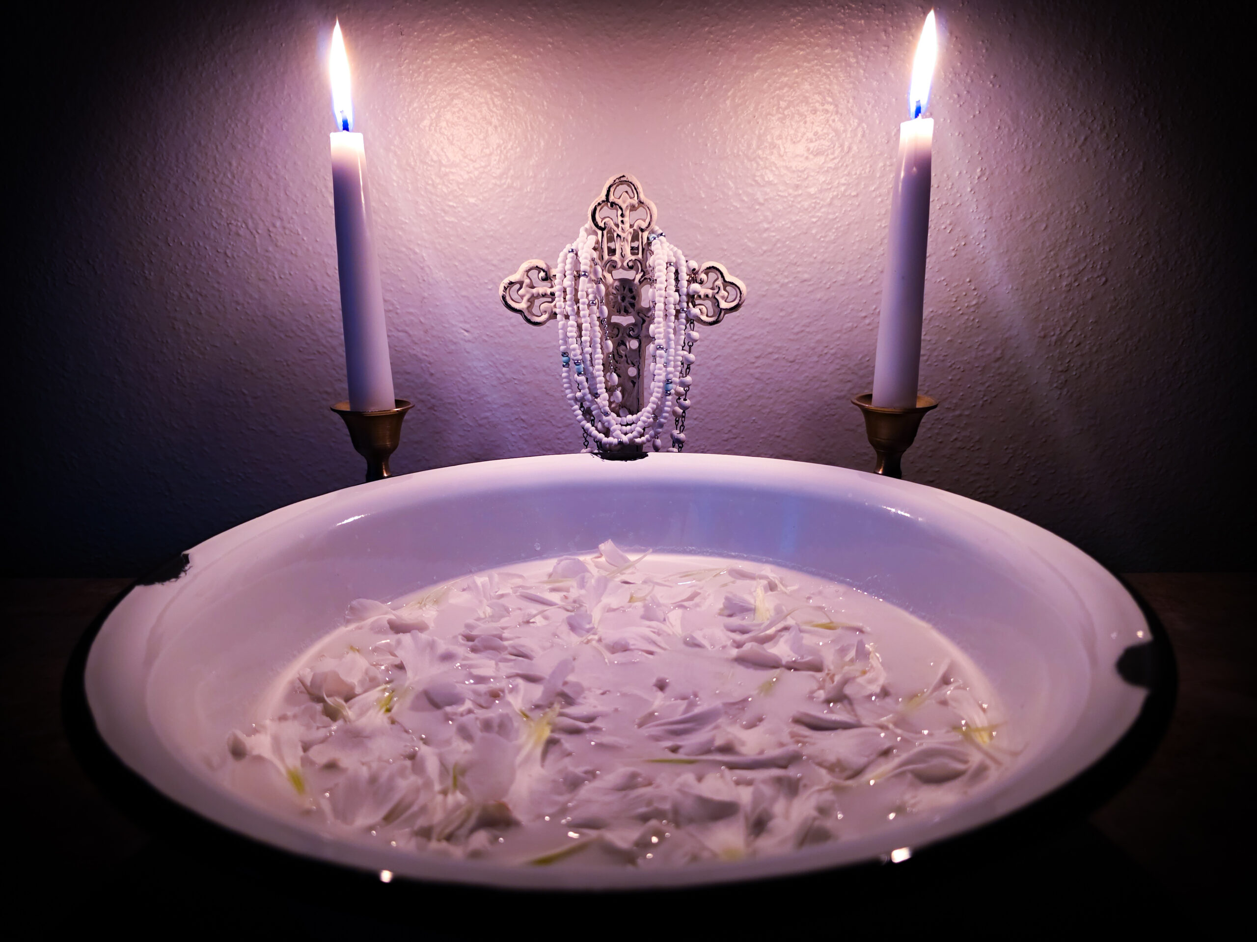 Spiritual Baths: How to Make a White Bath